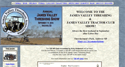 Desktop Screenshot of jamesvalleythreshers.com